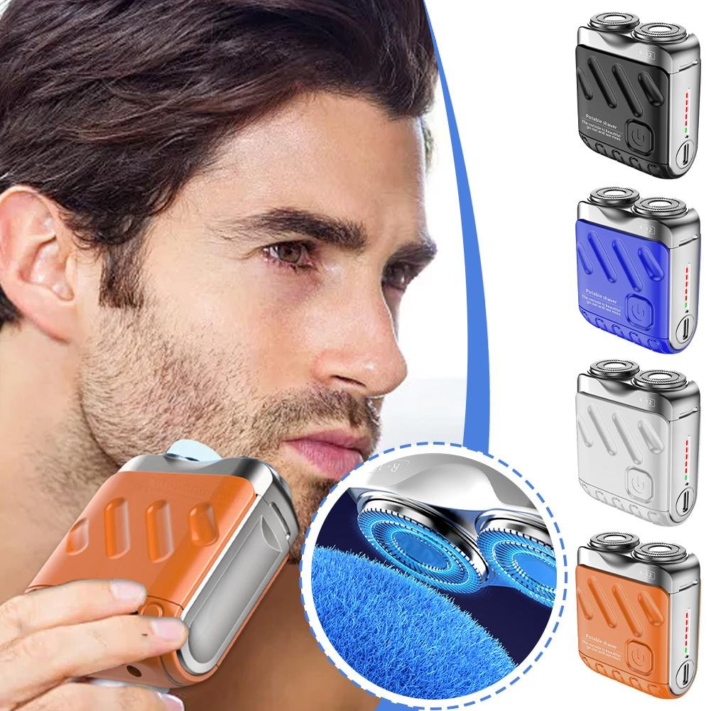 Veloshaveยฎ โ Portable Dual Ring Electric Shaver
