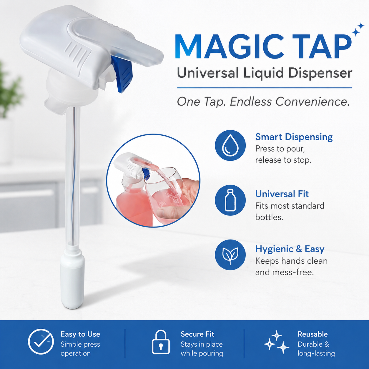 MagicTapยฎ โ Automatic Drink Dispenser