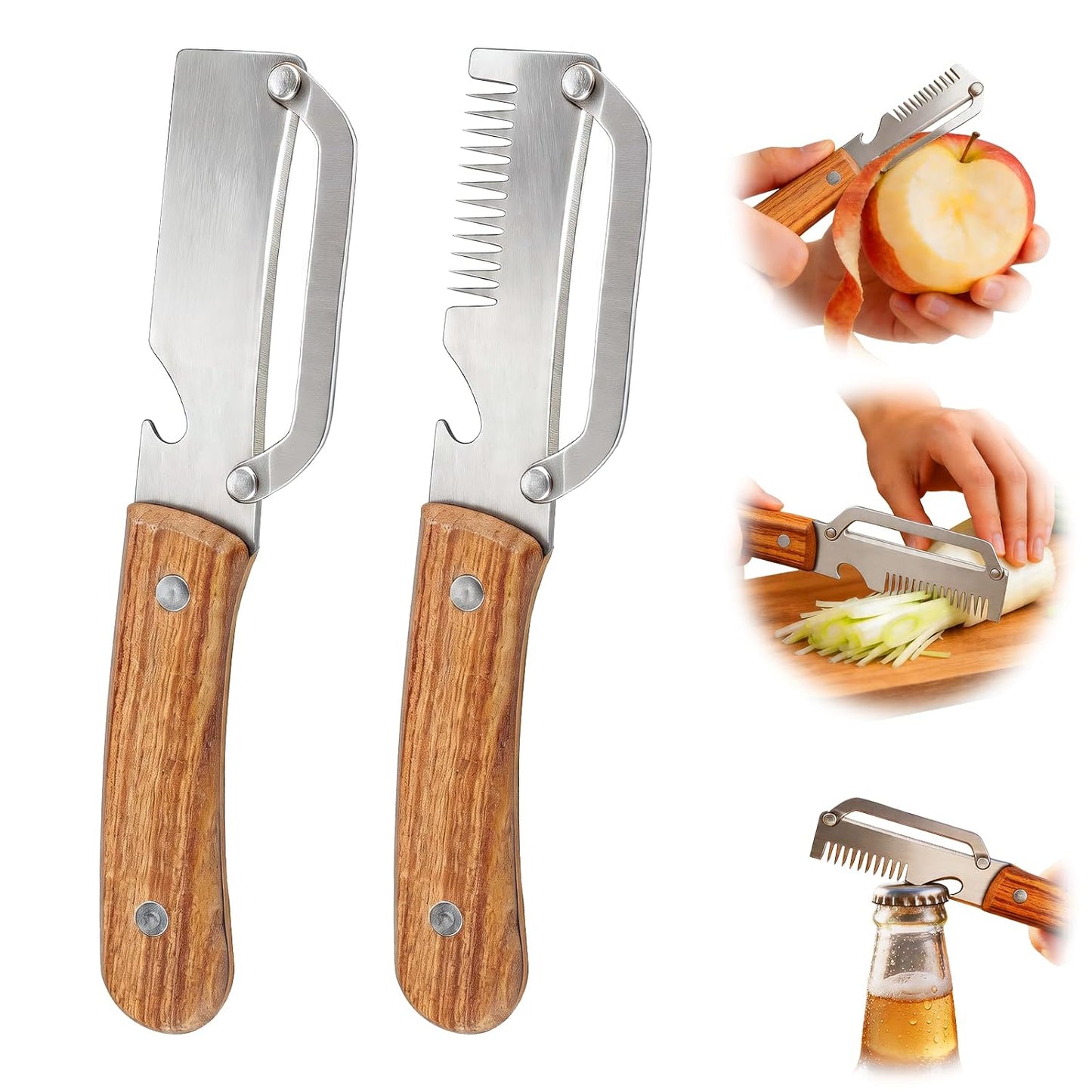 VeggiePro® – 3-in-1 Vegetable Peeler (Pack of 2)