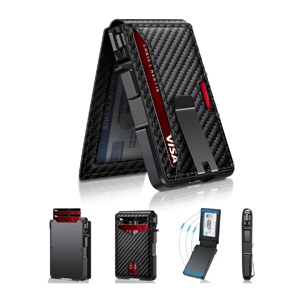 RFID Secure Leather Wallet
