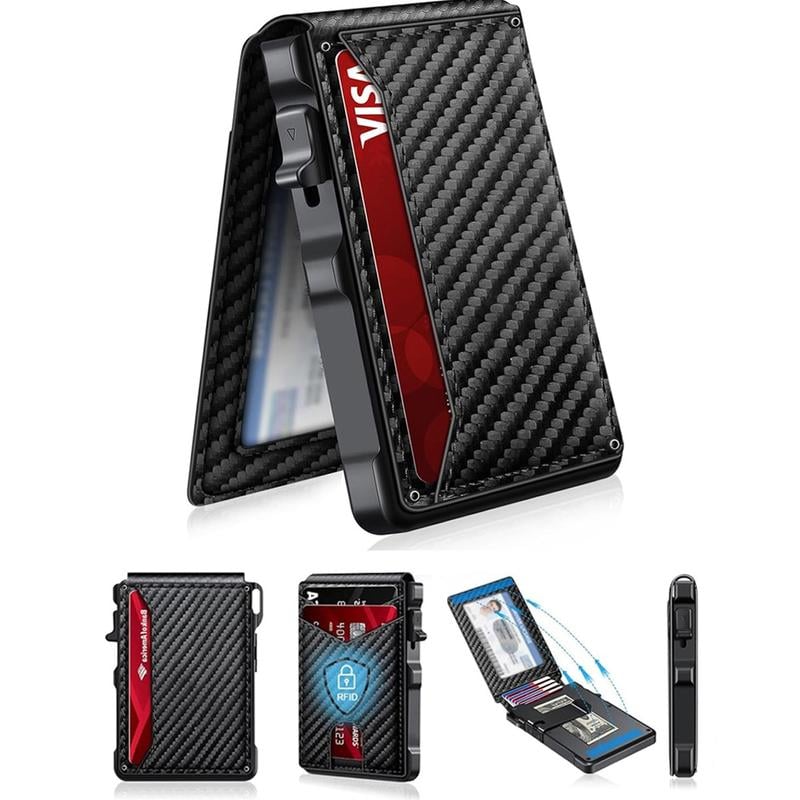 CardVault® – Premium RFID-Protected Pop-Up Wallet