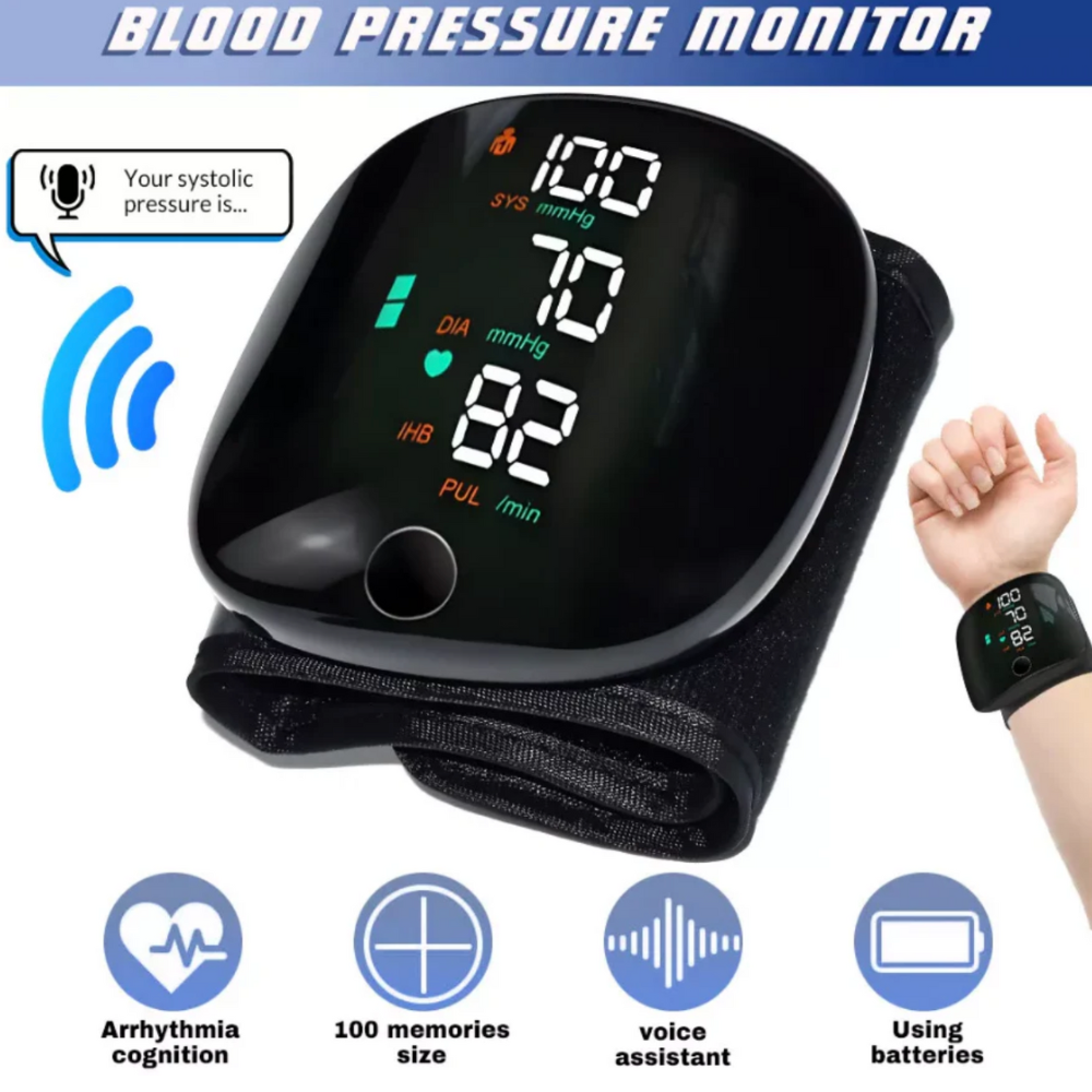 PulseGuard® – Digital Wrist Blood Pressure Monitor
