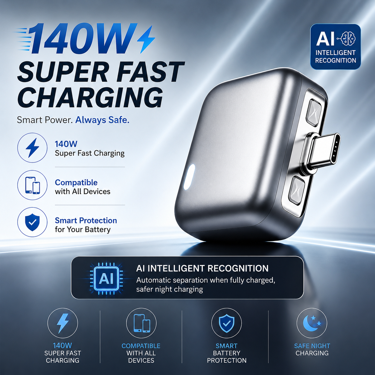 VoltMax® – Smart Auto Disconnect Fast Charger