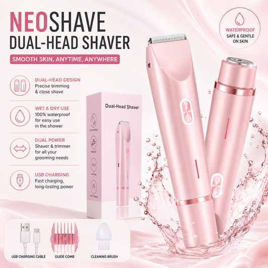 NovaShave® – 2 in 1 Dual Head Body Shaver